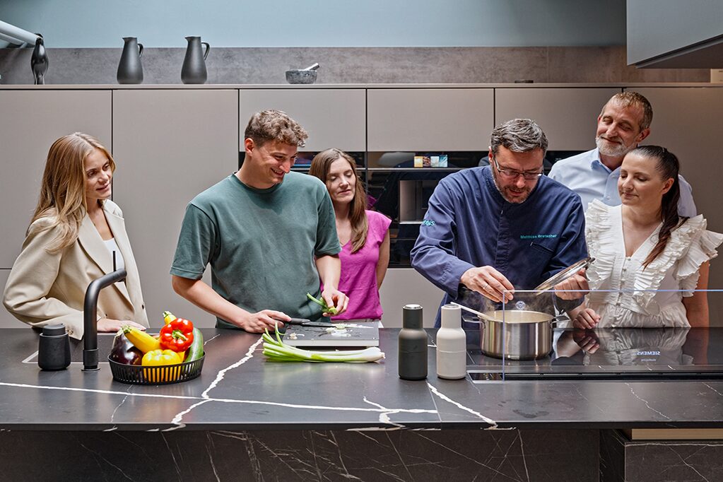 Showrooms und Kochevents der Marken Bosch, Siemens und Gaggenau